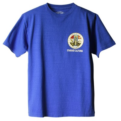 画像1: (STANDARD CALIFORNIA/スタンダードカリフォルニア) SD CALA of Life Circle Logo T■ブルー/グリーン/ホワイト■（メンズ）S/M/Lサイズ