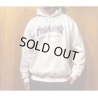 SALE 30%OFF （JACKSON MATISSE/ジャクソンマティス) ×（THRASHER/スラッシャー)  FLAME LOGO Parka (アッシュグレー) S/M/Lサイズ