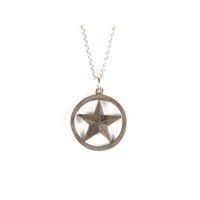 （STANDARD CALIFORNIA/スタンダードカリフォルニア） SD MADE IN USA  STAR  NECKLACE SILVER