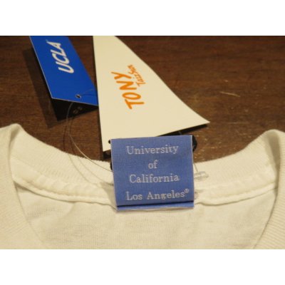 画像6: ■University of California Los Angeles (UCLA)×トニータイズサン(Tony tazsun) プリントTシャツ ブルーインズ■ホワイト■（メンズ）M/Lサイズ