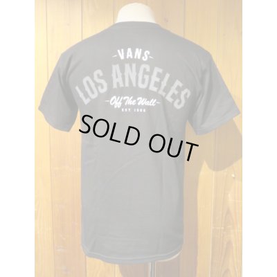 画像1: ■バンズ（VANS)■半袖プリントTシャツ LOS ANGELES■ブラック■メンズ US(S)サイズ