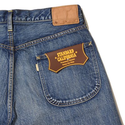 画像6: (STANDARD CALIFORNIA/スタンダードカリフォルニア) SD 5-Pocket Denim Pants S901 Vintage Wash■（メンズ）30/31/32/34/36サイズ