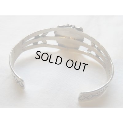 画像6: ■インディアンジュエリー■NAVAJO族（ナバホ族）■バングル（NAVAJO-B-005) ターコイズ■ハンドメイド■アリゾナ北部現地買付