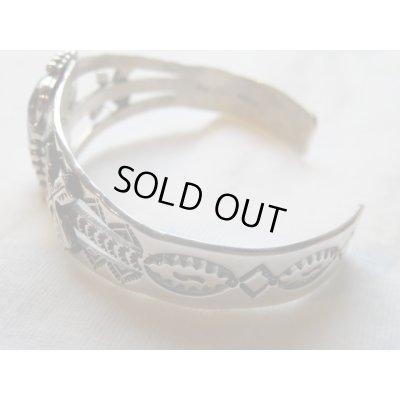 画像4: ■インディアンジュエリー■NAVAJO族（ナバホ族）■バングル（NAVAJO-B-005) ターコイズ■ハンドメイド■アリゾナ北部現地買付