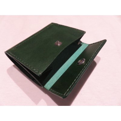 画像4: ■ロングディスタンス（LONGDISTANCE)■Buttero Leather Mini Wallet■グリーン■日本製