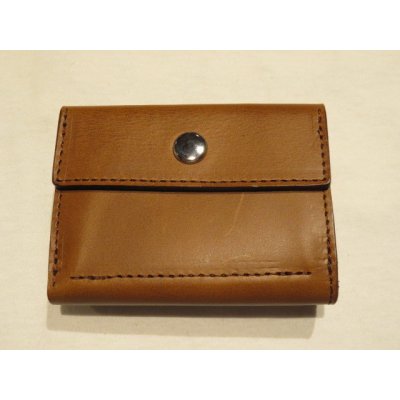 画像2: ■ロングディスタンス（LONGDISTANCE)■Buttero Leather Mini Wallet■ブラウン■日本製