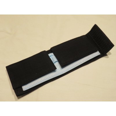 画像5: ■リアクト（RE ACT)■リップストップナイロン コンパクト マスクケース（nanoWe 超抗菌加工）■ブラック■クリックポスト対応商品（送料198円）