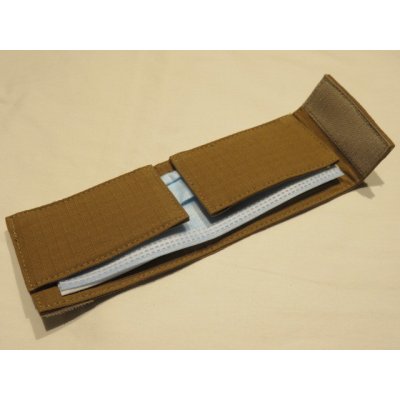 画像6: ■リアクト（RE ACT)■リップストップナイロン コンパクト マスクケース（nanoWe 超抗菌加工）■ベージュ■クリックポスト対応商品（送料198円）