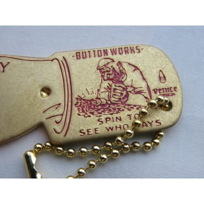 画像3: button works / ボタンワークス■YOU PAY SPINNER / ユーペイスピナー (真鍮/赤)■クリックポスト対応商品（送料198円）