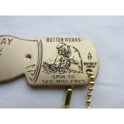 画像3: button works / ボタンワークス■YOU PAY SPINNER / ユーペイスピナー (真鍮/黒)■クリックポスト対応商品（送料198円）