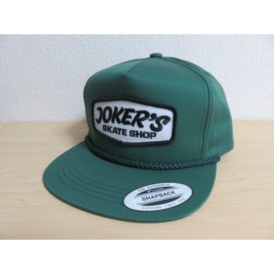 画像2: ■カリフォルニア ハンティントンビーチのスケボーショップ [JOKERS SKATE SHOP] オリジナル スナップバックキャップ■グリーン■USA買付商品