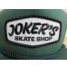 画像4: ■カリフォルニア ハンティントンビーチのスケボーショップ [JOKERS SKATE SHOP] オリジナル スナップバックキャップ■グリーン■USA買付商品 (4)