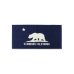 画像1: （STANDARD CALIFORNIA/スタンダードカリフォルニア）SD Cal Flag Hand Towel (今治タオル）ネイビー (1)