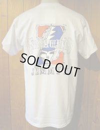 JIMMY'Z（ジミーズ) ×Grateful Dead (グレイトフル・デッド) SKULL TEE■ホワイト■(メンズ)M/Lサイズ