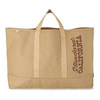 (STANDARD CALIFORNIA/スタンダードカリフォルニア)  SD Made in USA Canvas Tote Bag Large (Beige/Natural/Black)