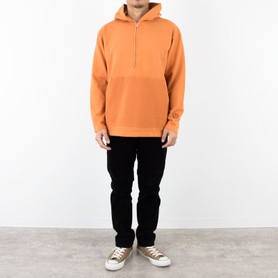 画像3: SALE 30%OFF (TURN ME ON / ターンミーオン)  ハーフジップパーカー(ORANGE) (MENS)M/Lサイズ 