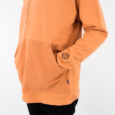 画像4: SALE 30%OFF (TURN ME ON / ターンミーオン)  ハーフジップパーカー(ORANGE) (MENS)M/Lサイズ 