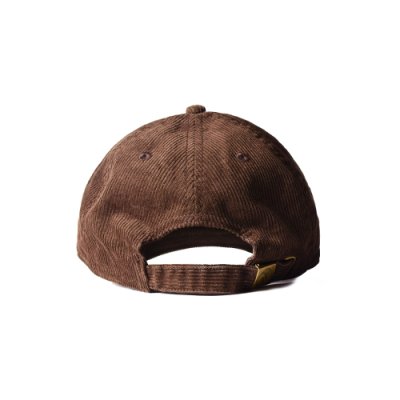 画像4: SALE 20%OFF（CALIFOLKS/カリフォークス)  CALIFOLKS Corduroy Logo Patch CAp　ブラウン