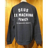 Deus Ex Machina(デウス エクス マキナ) Venice Address Crew  (Black)（メンズ）S/M/Lサイズ