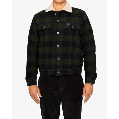 画像5: SALE 20%OFF (Deus Ex Machina/デウス エクス マキナ)  MIKEY PLAID TRUCKER (GREEN PLAID) (メンズ)M/Lサイズ