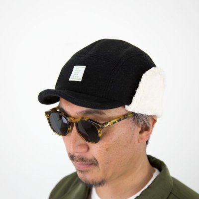 画像5: TURN ME ON（ターンミーオン) イヤーフラップ 裏ボアキャップ (BLACK)