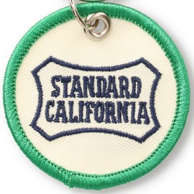 画像2: (STANDARD CALIFORNIA/スタンダードカリフォルニア) HIGHTIDE × SD Stitch Work Key Holder (WHITE)