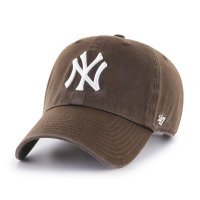 ('47/フォーティーセブン)  ヤンキース キャップ ’47 クリーンナップ ブラウン　Yankees ’47 CLEAN UP Brown