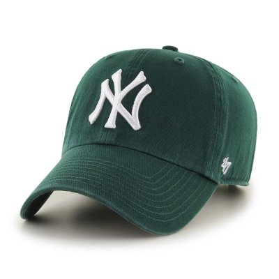 画像1: ('47/フォーティーセブン)  ヤンキース キャップ ’47 クリーンナップ ダークグリーン　Yankees ’47 CLEAN UP Dark Green