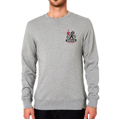 画像8: SALE 20%OFF  (Deus Ex Machina/デウス エクス マキナ) FOSSIL FUEL CREW  (GREY MARLE)(メンズ)S/M/Lサイズ