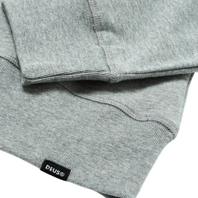 画像6: SALE 20%OFF  (Deus Ex Machina/デウス エクス マキナ) FOSSIL FUEL CREW  (GREY MARLE)(メンズ)S/M/Lサイズ