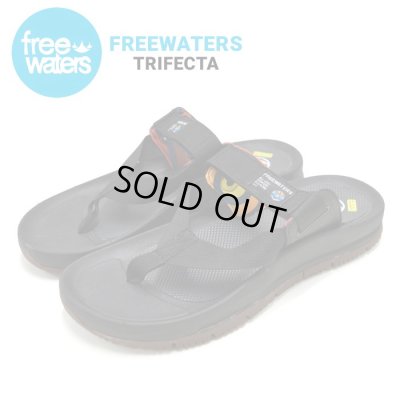 画像1: FREEWATERS（フリーウォータース)■TRIFECTA サンダル■BLACK■US8(26cm)/US9(27cm)/US10(28cm)