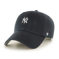 ('47/フォーティーセブン)  ヤンキース キャップ　ベースランナー ’47 クリーンナップ ブラック　Yankees Base Runner ’47 CLEAN UP Black