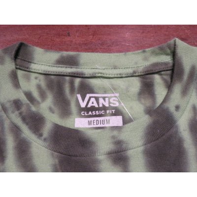 画像4: ■バンズ（VANS)■半袖タイダイシャツ■グリーン■メンズ US（M)サイズ