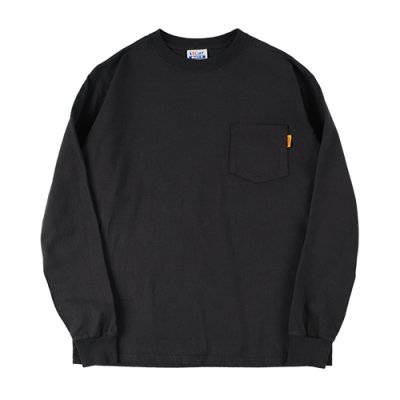 画像1: (STANDARD CALIFORNIA/スタンダードカリフォルニア) SD Heavyweight Pocket Long Sleeve T■ブラック■（メンズ）M/L/XLサイズ