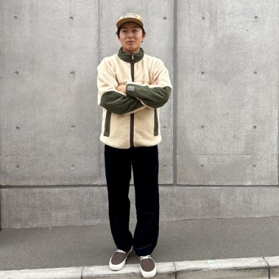 画像7: SALE 20%OFF（STANDARD CALIFORNIA/スタンダードカリフォルニア）SD Reversible Fleece Jacket　Beige（メンズ）M/Lサイズ