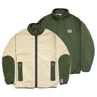 SALE 20%OFF（STANDARD CALIFORNIA/スタンダードカリフォルニア）SD Reversible Fleece Jacket　Beige（メンズ）M/Lサイズ