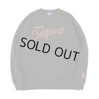 SALE 20%OFF（CALIFOLKS/カリフォークス）CALIFOLKS Crew Neck Sweat (Black)（メンズ）M/Lサイズ 