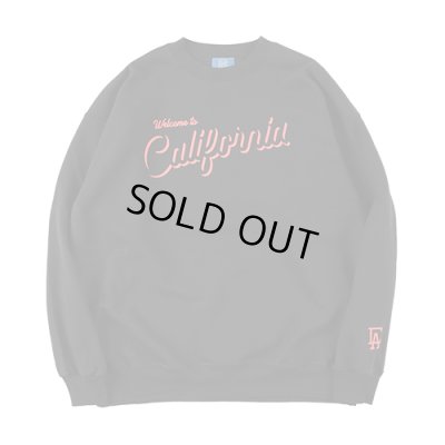 画像1: SALE 20%OFF（CALIFOLKS/カリフォークス）CALIFOLKS Crew Neck Sweat (Black)（メンズ）M/Lサイズ 