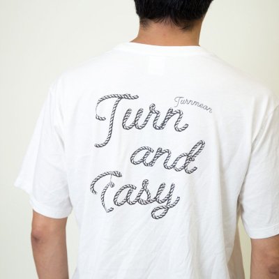 画像3: 20%OFF (TURN ME ON /ターンミーオン)  TURN AND EASY TEE (WHITE) (MENS)M/Lサイズ
