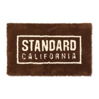 （STANDARD CALIFORNIA/スタンダードカリフォルニア）SD Box Logo Rug ブラウン