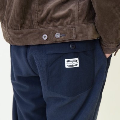 画像3: SALE20%OFF (TURN ME ON / ターンミーオン) フリースベイカーイージーパンツ (NAVY) (MENS) M/L/XLサイズ
