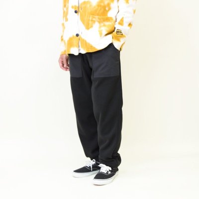 画像5: SALE20%OFF (TURN ME ON / ターンミーオン)  フリースベイカーイージーパンツ (BLACK) (MENS) M/L/XLサイズ