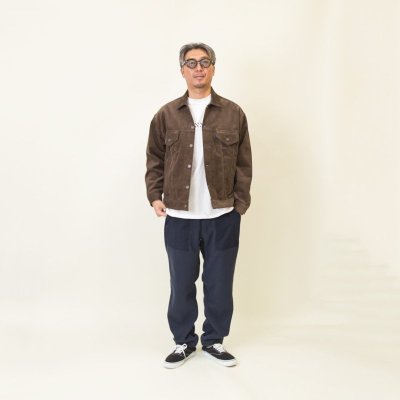 画像4: SALE20%OFF (TURN ME ON / ターンミーオン) フリースベイカーイージーパンツ (NAVY) (MENS) M/L/XLサイズ