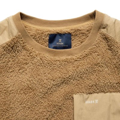 画像3: ロアークリバイバル（ROARK REVIVAL）GEN3 FLEECE P/O CREW (BEIGE)  (MENS) M/L/XLサイズ