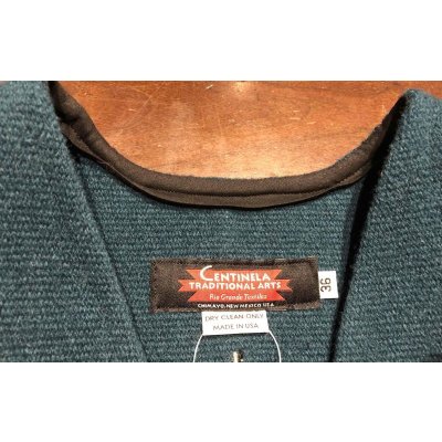 画像3: SALE20%OFF『CENTINELA/センチネラ』チマヨベスト (グリーン)  サイズ36