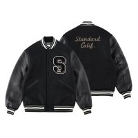 （STANDARD CALIFORNIA/スタンダードカリフォルニア）SD Varsity Jacket　BLACK（メンズ）M/Lサイズ