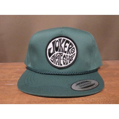 画像2: ■カリフォルニア ハンティントンビーチのスケボーショップ [JOKERS SKATE SHOP] オリジナル スナップバックキャップ(2)■グリーン■USA買付商品