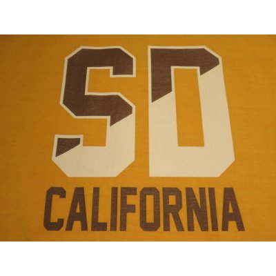 画像2: SALE 20%OFF (STANDARD CALIFORNIA/スタンダードカリフォルニア) SD Heavyweight Football Logo T■イエロー■（メンズ）M/L/XLサイズ