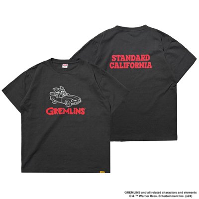 画像1: (STANDARD CALIFORNIA/スタンダードカリフォルニア) GREMLiNS × SD Logo T & NICI Stuffed Toy■Black■（メンズ）M/L/XLサイズ