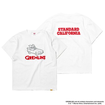 画像1: (STANDARD CALIFORNIA/スタンダードカリフォルニア) GREMLiNS × SD Logo T & NICI Stuffed Toy■White■（メンズ）M/L/XLサイズ